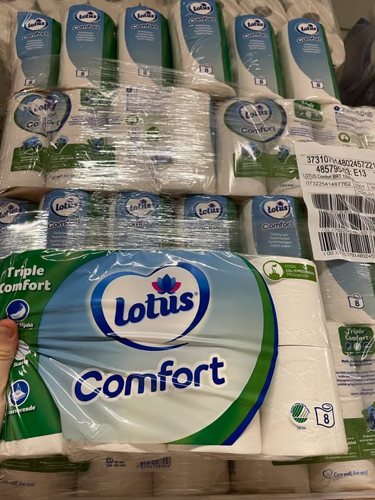 MENY Viborg Marsk Stigs Vej sælger Lotus toiletpapir til 18,99 kr.