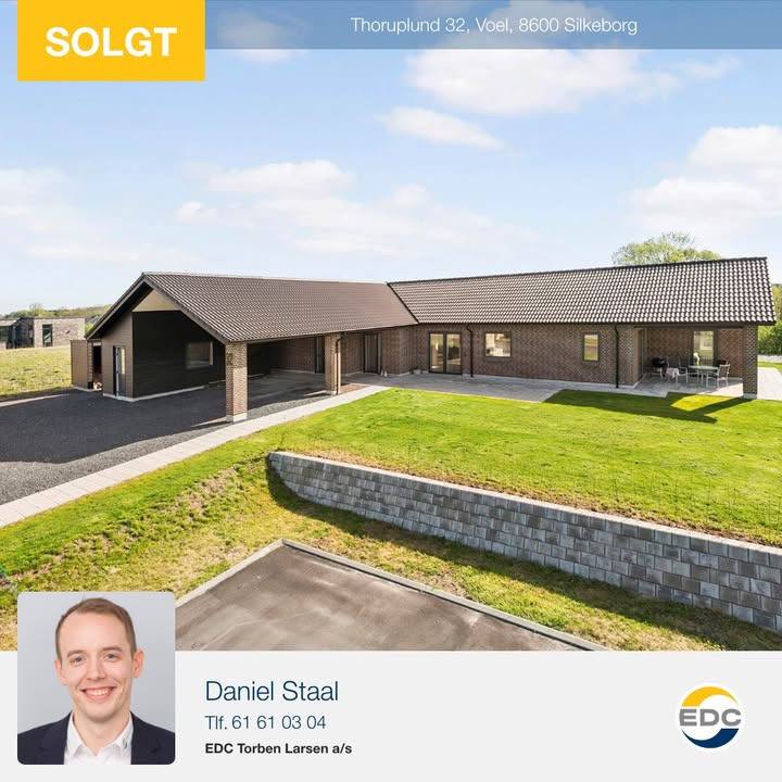 EDC Torben Larsen sælger bolig i Silkeborg efter overtagelse fra anden mægler