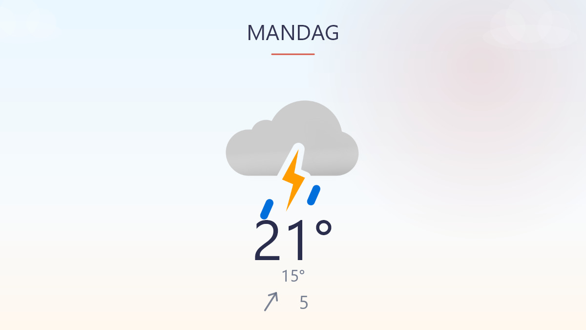 Lunt løft i vejret – men morgenen bider