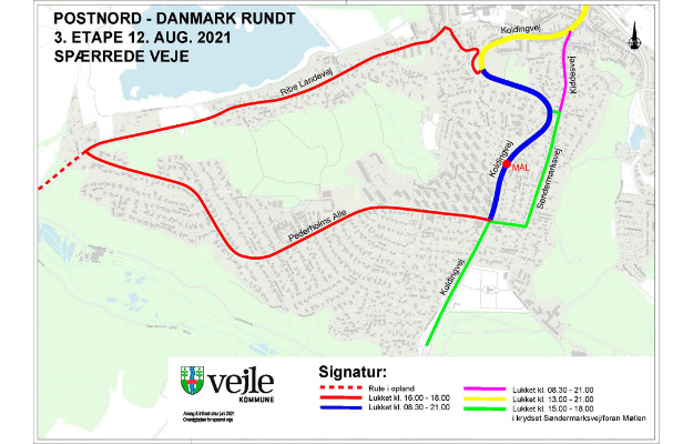 Mulige trafikale udfordringer i Vejle torsdag