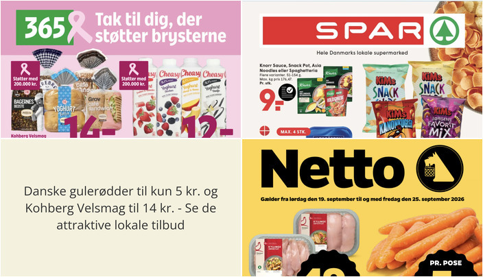 Danske gulerødder til kun 5 kr. og Kohberg Velsmag til 14 kr. - Se de attraktive lokale tilbud