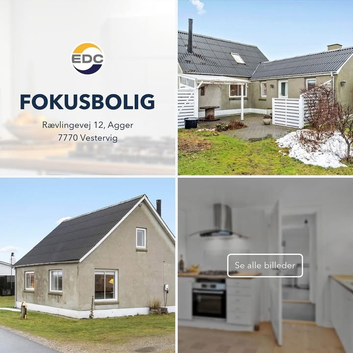 EDC Hurup Thy fremhæver charmerende fiskerhus tæt på stranden