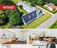 Nyhed fra WESTERGAARD BOLIG: Charmerende lystejendom til salg i landlige omgivelser