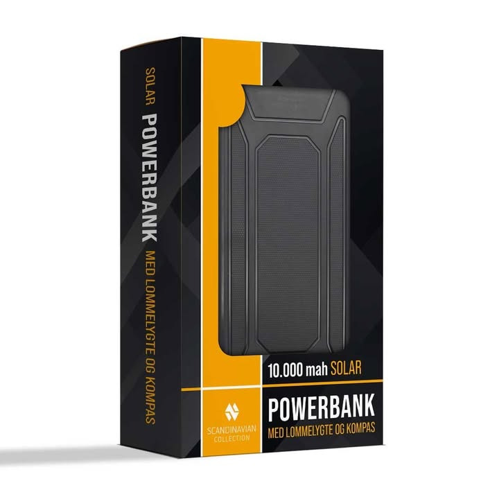 Tilbud på solar powerbank hos Min Købmand Øster Bjerregrav: Få din for kun 125 kr.