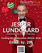 Folkets Hus annoncerer julekoncert med Jesper Lundgaard og gæstesolist Petsa Tvørfoss i Struer