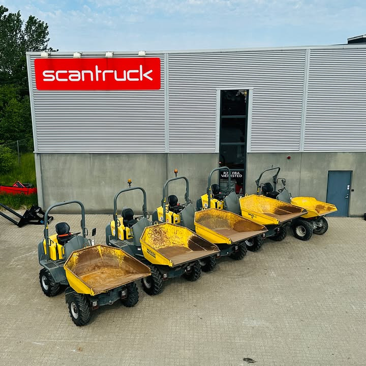 SCANTRUCK A/S fremhæver Wacker Neuson minidumpere i kompakt format