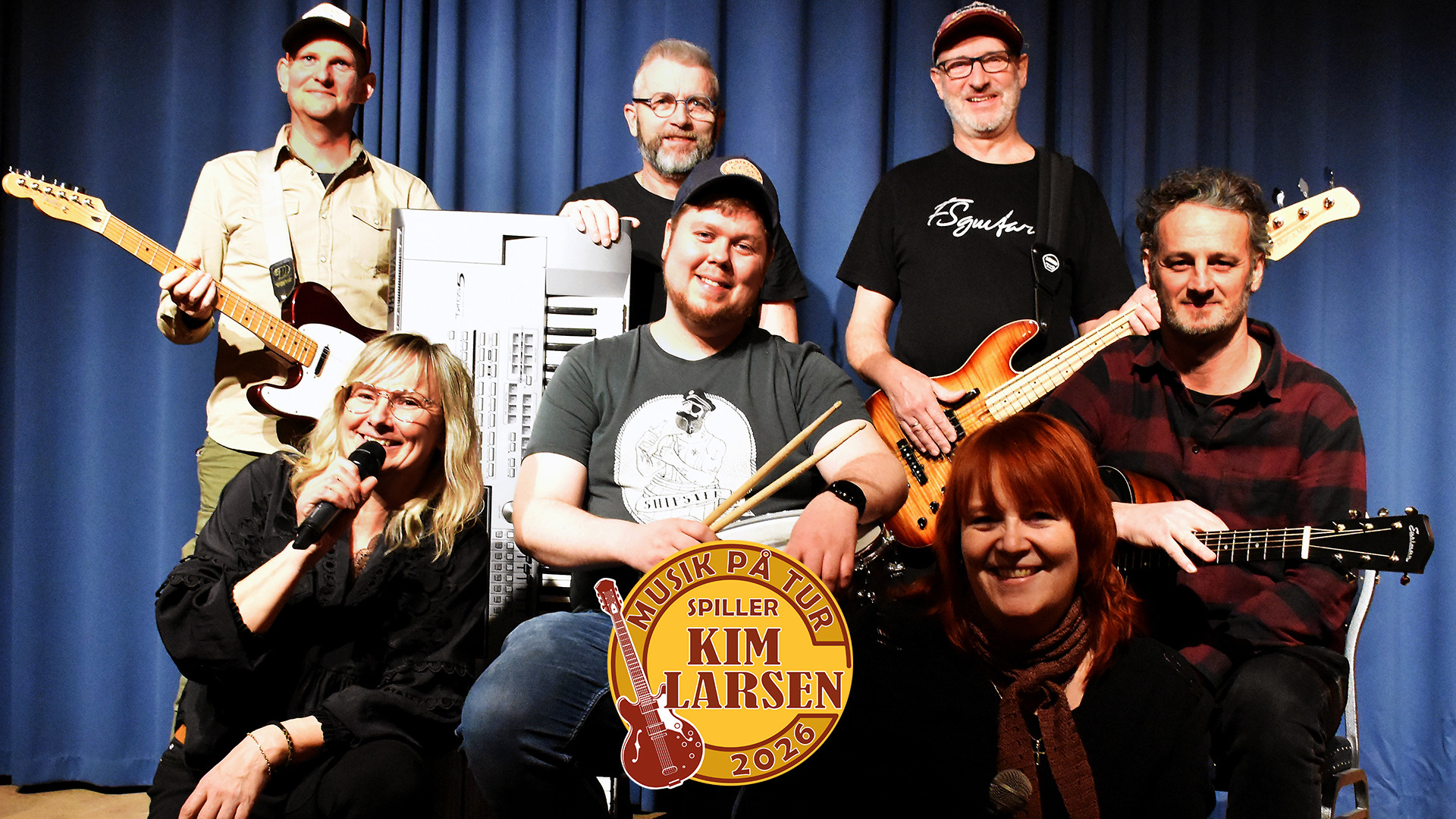 Musikalsk aften med Kim Larsen-sange i Løgumkloster