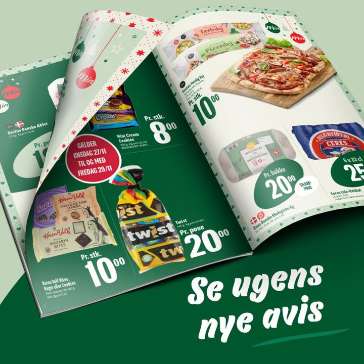 Ugens tilbudsaviser hos Min Købmand, Nim: Få inspiration til indkøb og madplaner