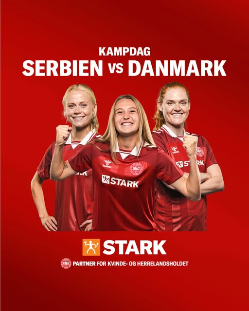STARK Hobro er med landsholdskvinderne hele vejen mod Serbien