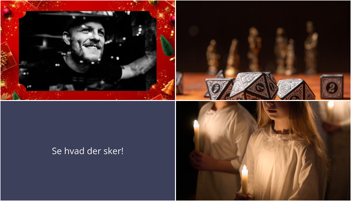 Festlig weekend i Struer: Koncerter, rollespil og Luciaoptog