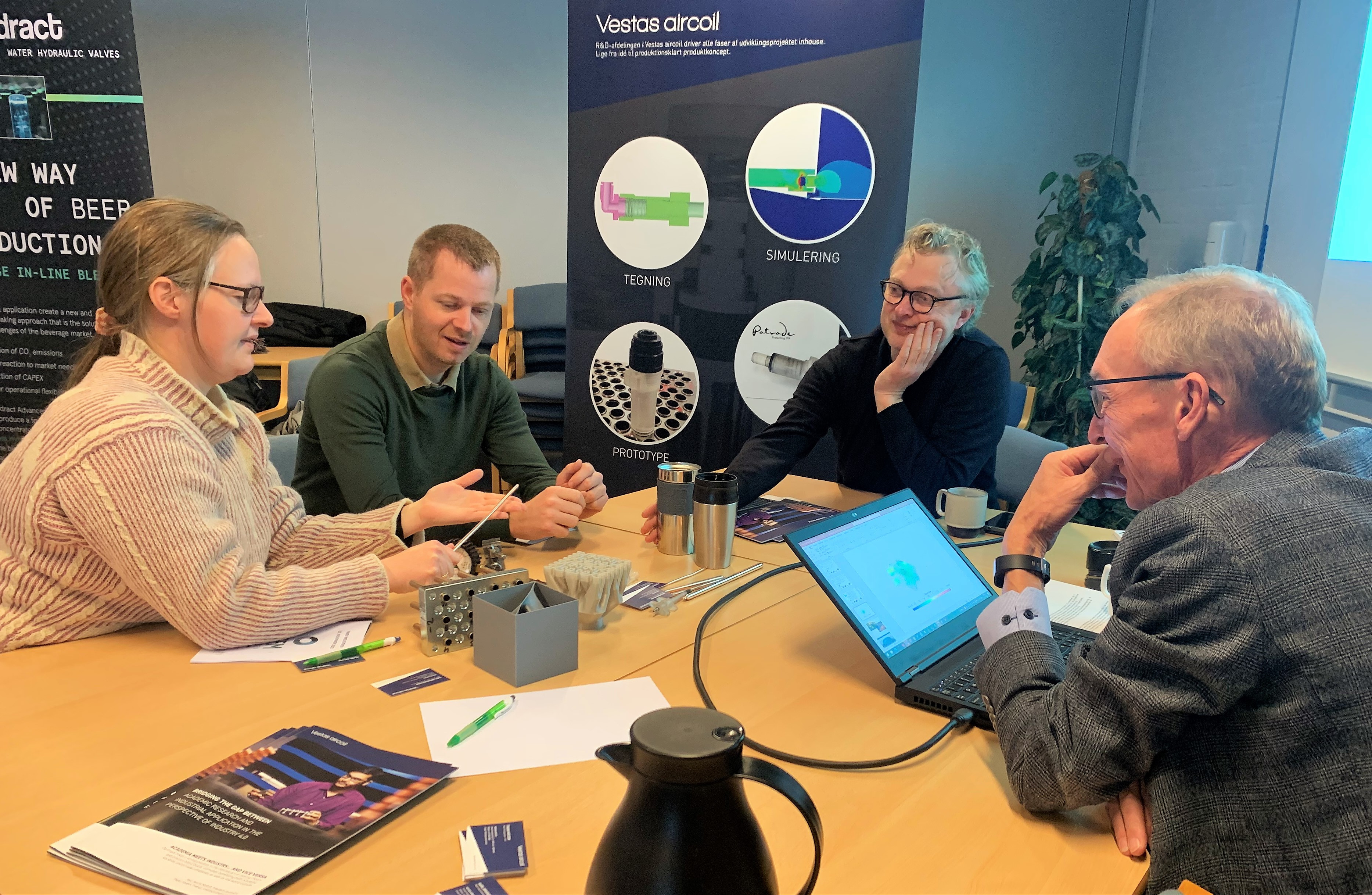 Industrien var på date med lokale gymnasielærere fra Herning