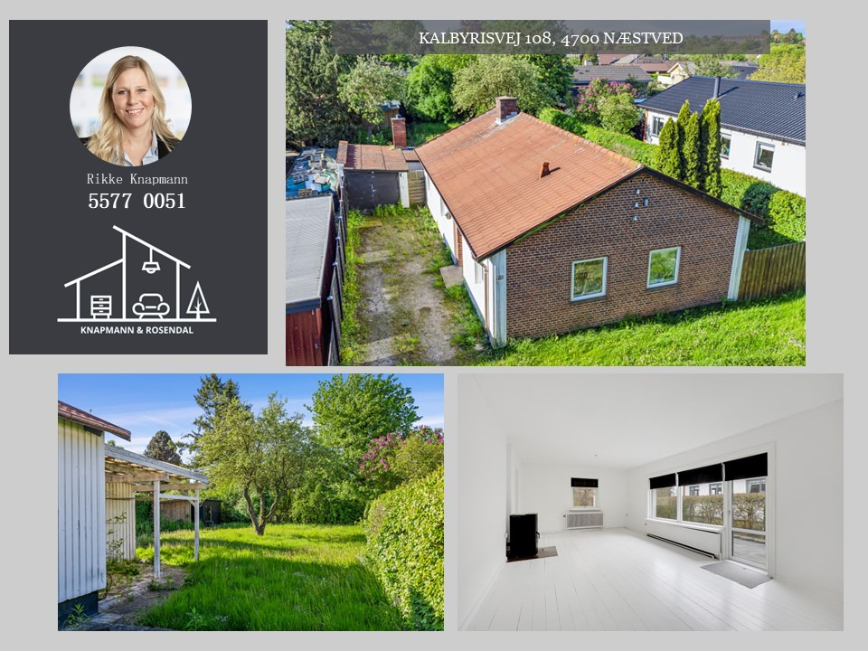 Ny 1-plansvilla til salg i Kalbyris-kvarteret från Knapmann & Rosendal ApS