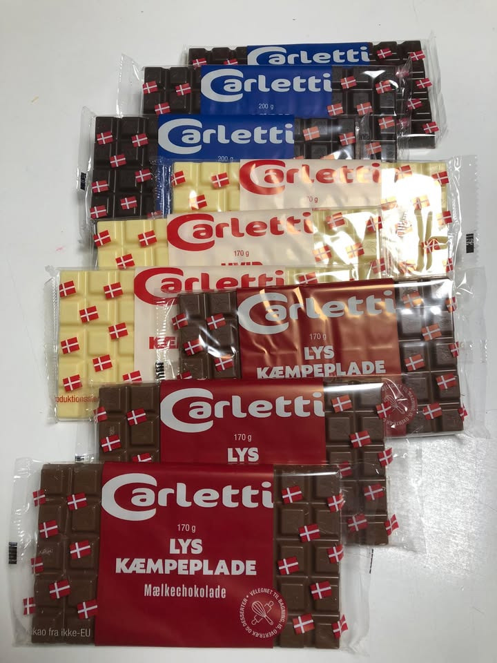 Min Købmand Øster Bjerregrav lancerer tilbud på Carletti chokolade