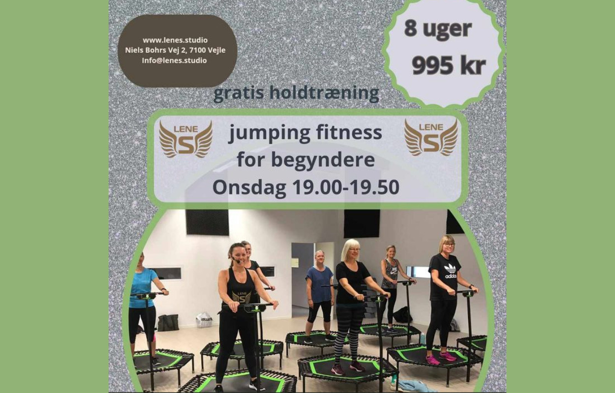 Hop ind i foråret med Jumping Fitness for Begyndere hos LeneS