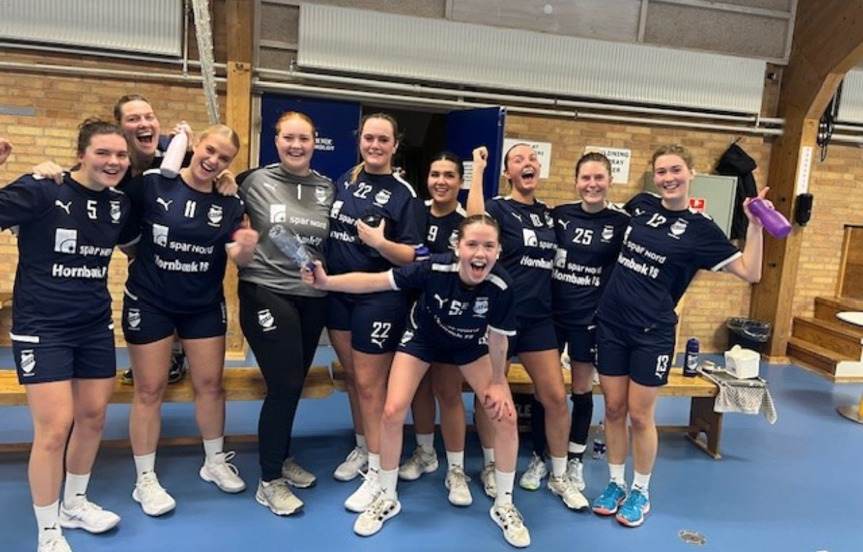 De disciplinerede Hornbæk-kvinder viste utrolig gejst og effektivitet i sikker sejr
