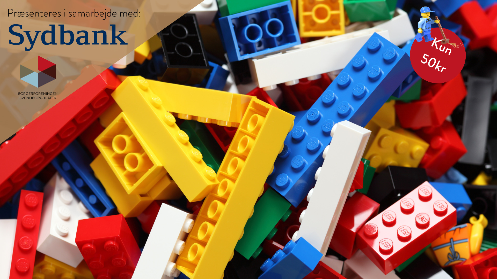 LEGO-entusiaster samles til Byg og Leg i Svendborg