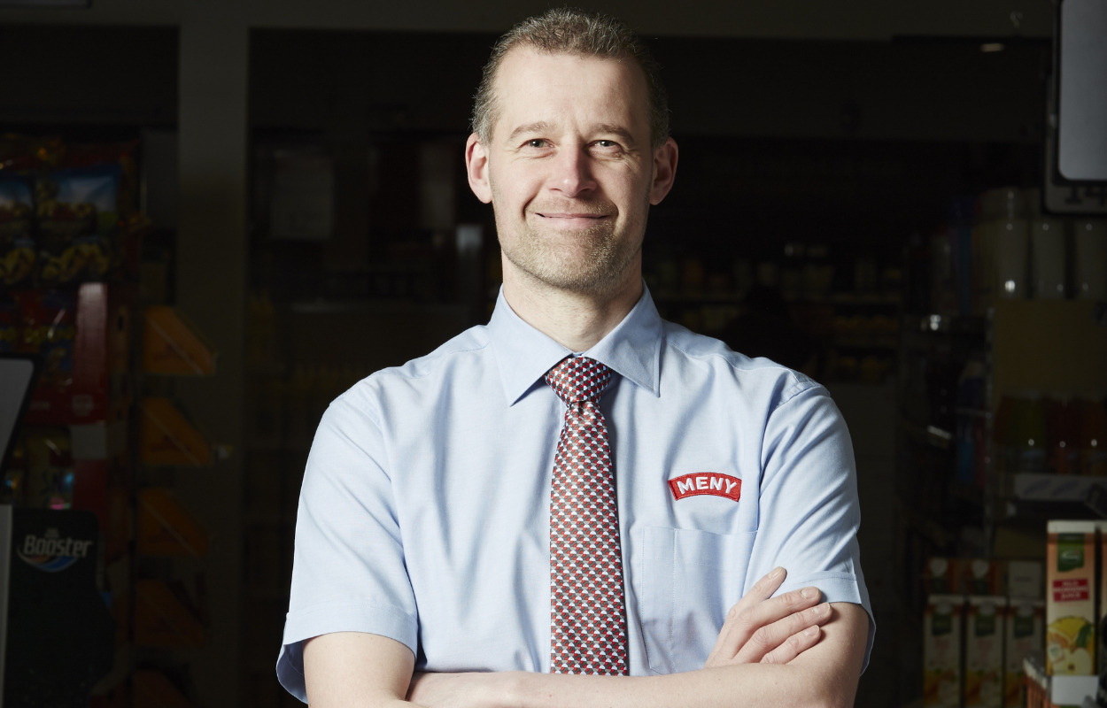 Henrik bærer tanken om den lille købmand videre i MENY Ellebæk 