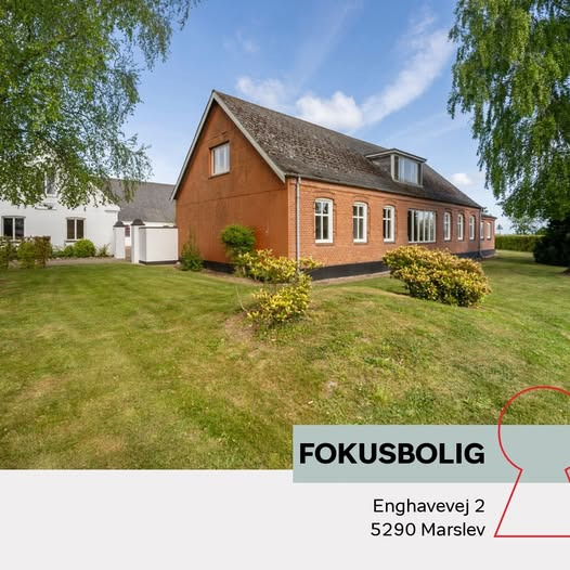 Charmerende ejendom på stor grund nær Odense til salg gennem home Kerteminde-Munkebo