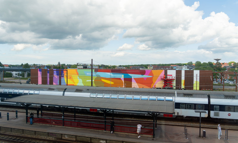 Graffitikunst forvandler Næstveds byrum og styrker fællesskabet