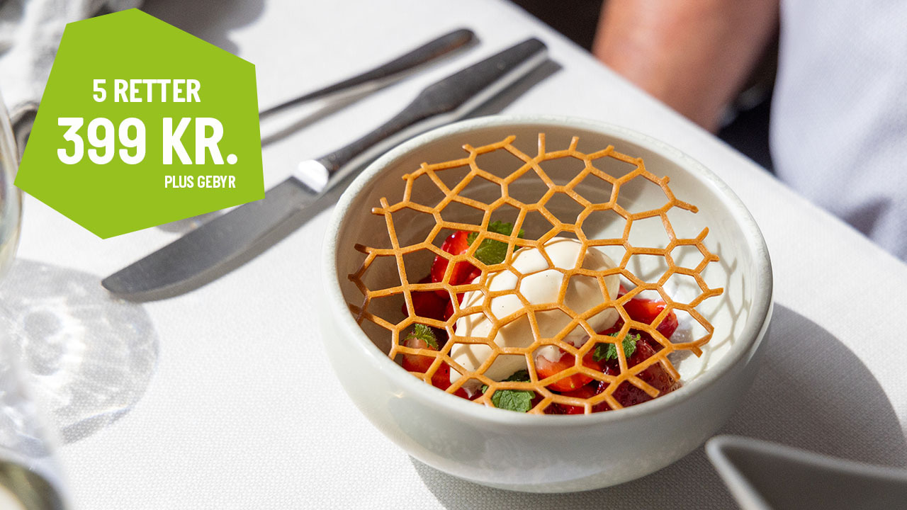 Gourmetoplevelse på Malling Kro: En aften med 5 fantastiske retter