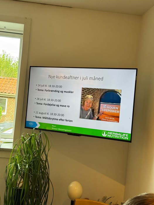 Houen Life Power holder kundeaften i juli måned