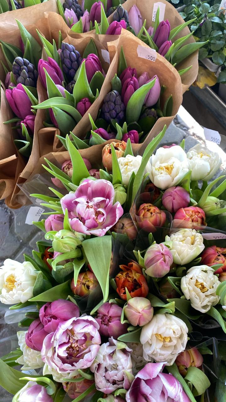 Forårsblomster og gode tilbud hos MIN KØBMAND I ASP