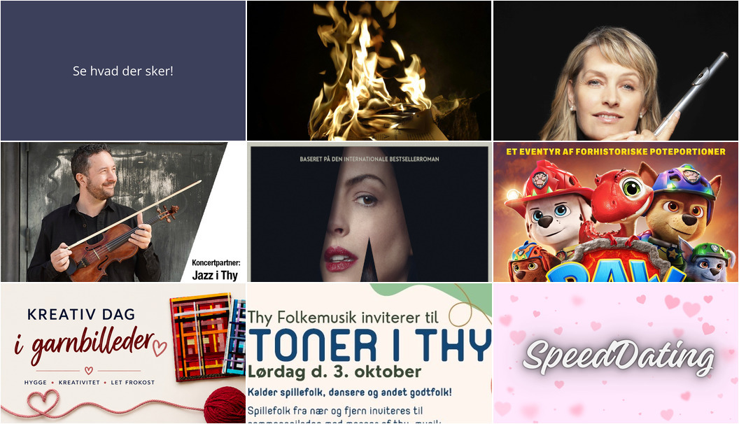 Weekend i Thy byder på musik, litteratur og hygge for alle aldre