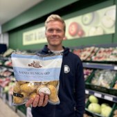 Kartofler fra Sanderumgaard til 7 kr. pr. kg hos REMA 1000 NORDRE STRANDVEJ denne uge