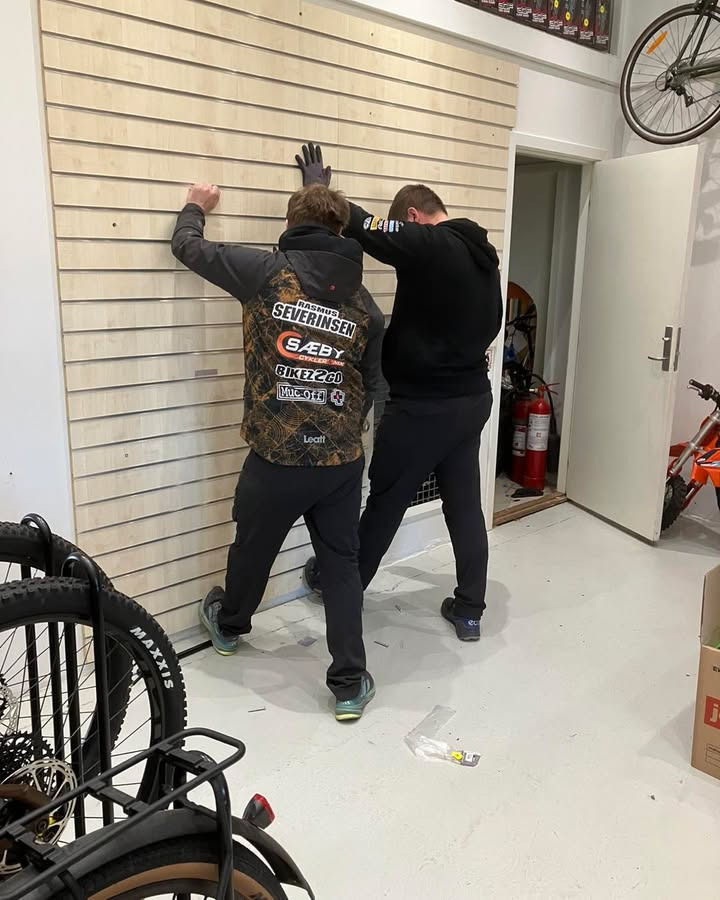 Sæby cykler gør fremskridt med renovering af butikken