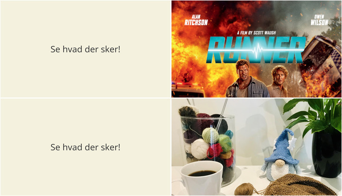 Actionfyldt film og kreativt fællesskab: Hvad du kan opleve i Grindsted den kommende uge