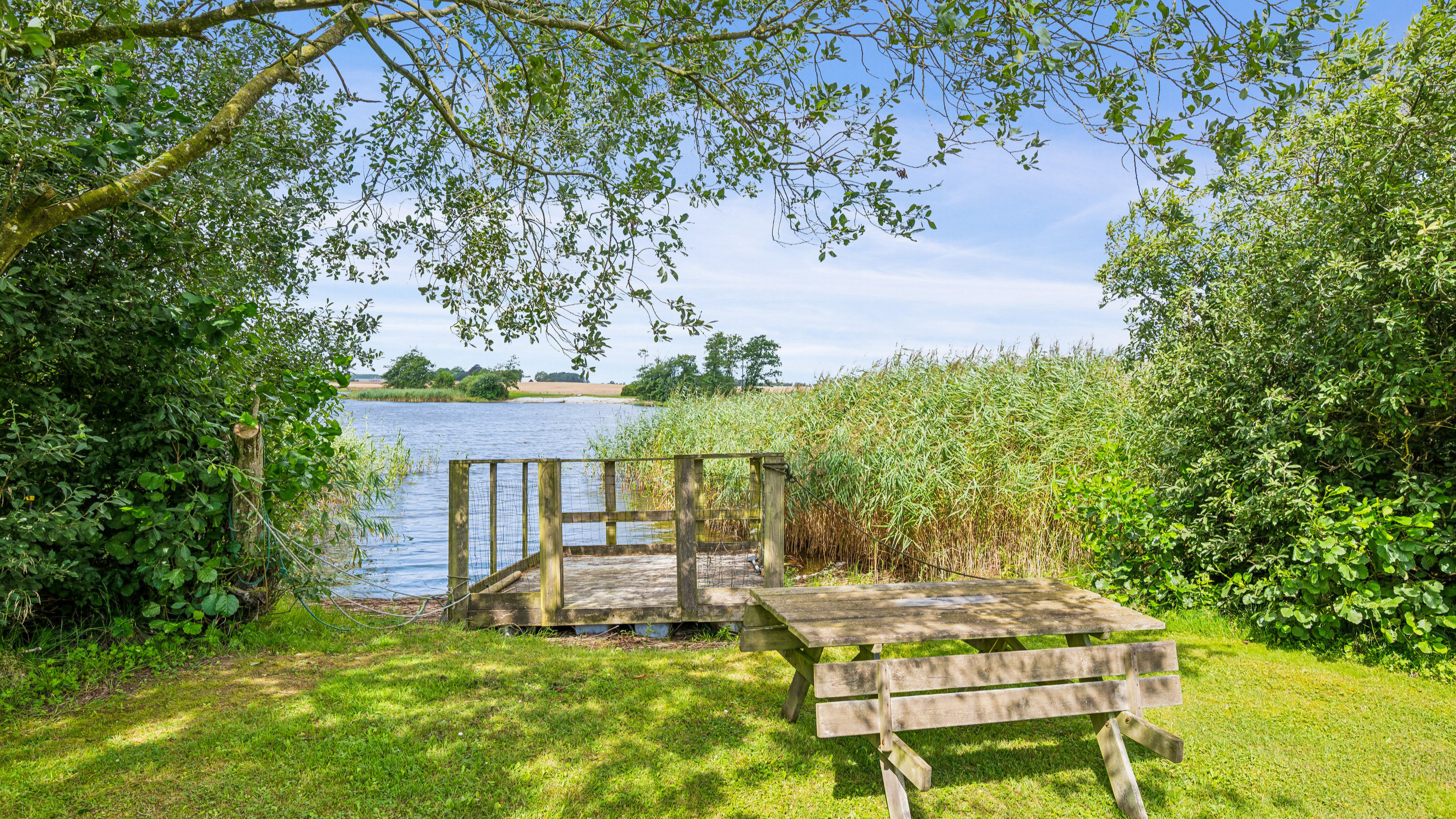Åbent hus på landejendom ved Hauge Sø efter prisnedsættelse