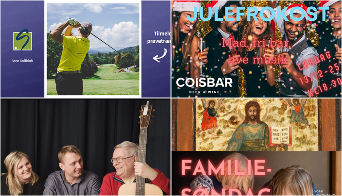 Spændende weekend i Sorø: Golf, musik og kreativitet