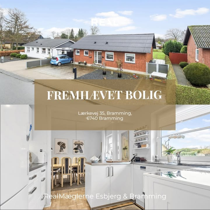 RealMæglerne Esbjerg og Bramming præsenterer ideel seniorbolig i Bramming