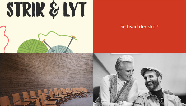 Højtlæsningsstrik, humoristiske sogneaftener og musikalsk aften: Hvad sker der i Dronninglund den kommende uge?