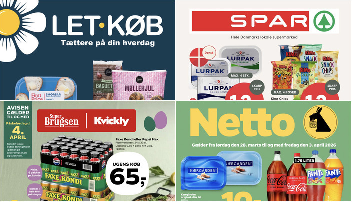 Super tilbud på Coca-Cola og Lurpak smør - se ugens bedste lokale tilbud