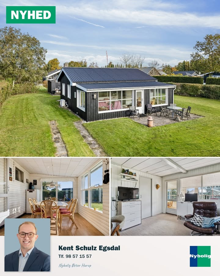 Nybolig Hadsund præsenterer charmerende fritidshus med anneks i Øster Hurup