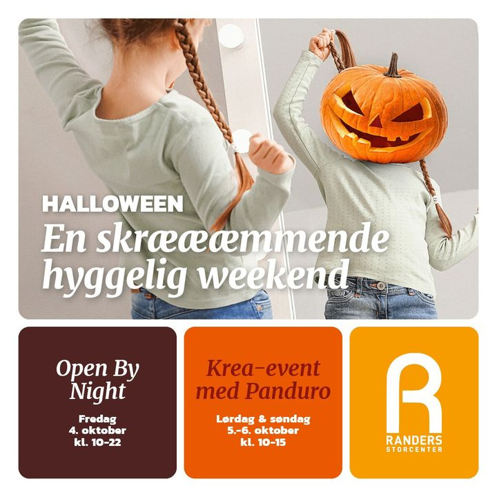 Randers Storcenter inviterer til skræmmende weekend og Open By Night med uhyggelige tilbud og aktiviteter