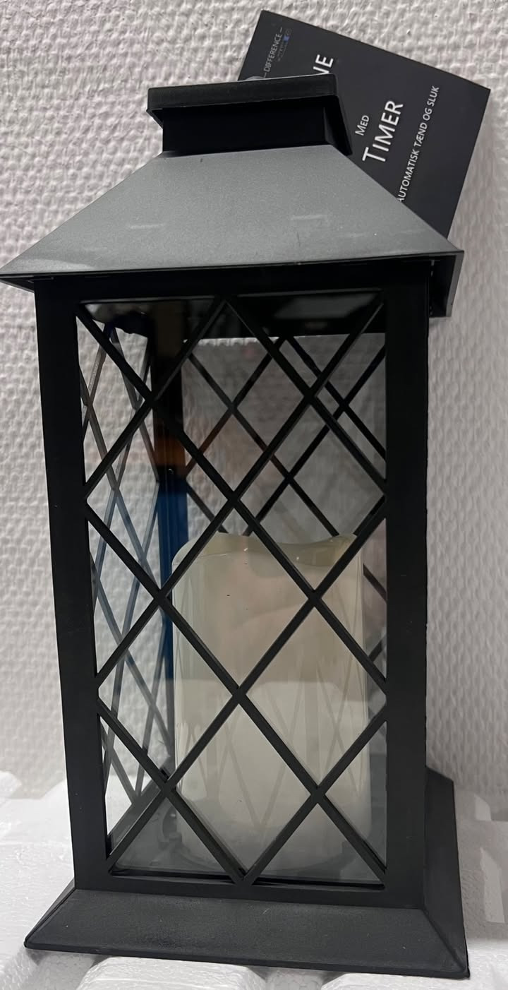 Meny Klarup tilbyder flotte lanterner med LED lys til kun 39,95