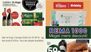 Gør et kup: Canaja Gold vin til 49 kr. og hel and til 59 kr. hos de lokale butikker