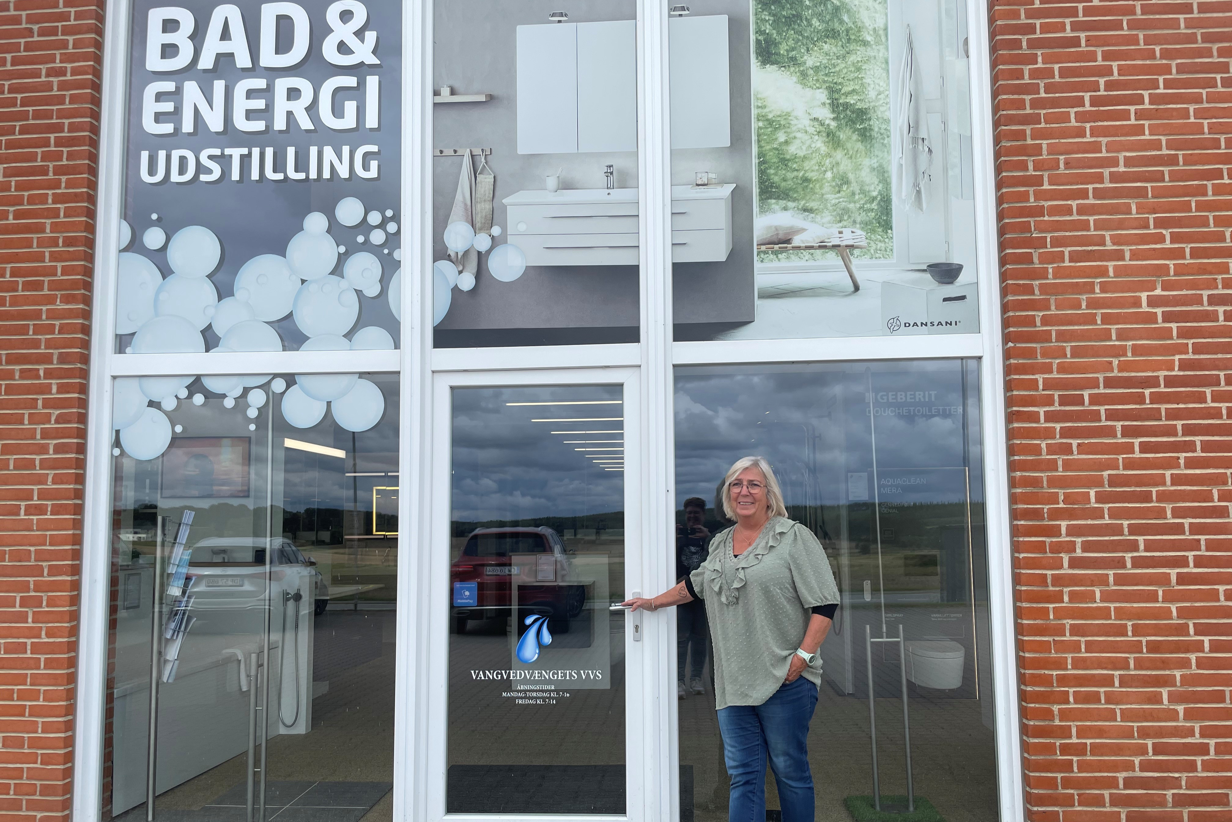Dorte Kallesøe forvandler drømme til badeværelser hos Vangvedvængets VVS