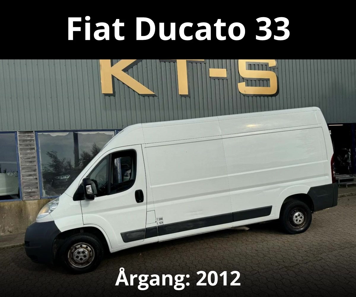 KT-S tilbyder Fiat Ducato 33 til firmaer i Kolding