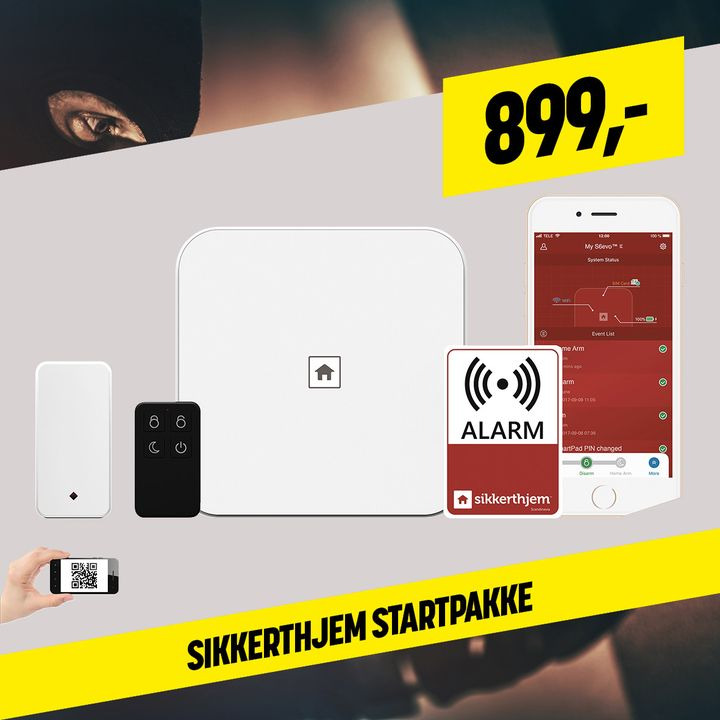 XL Byg Tømmergaarden Hals introducerer avanceret alarmsystem SikkertHjem S6evo