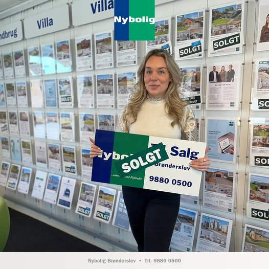 Nybolig Brønderslev & Vrå byder velkommen til ny kollega, Celina