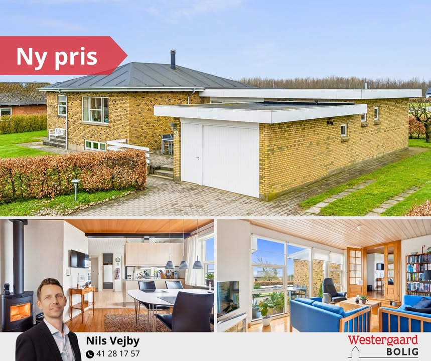 Westergaard Bolig annoncerer ny pris på villa med rummelighed for familien