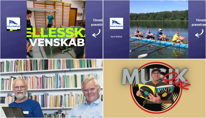 Oplev roning, it-hjælp og musikquiz i Sorø den kommende uge