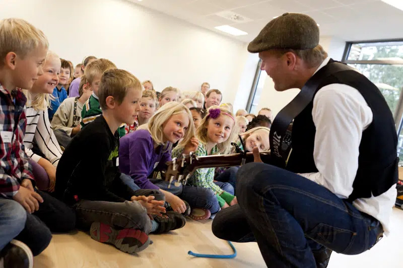 Kolding-skoleelever oplever mangfoldige koncerter og kreative aktiviteter