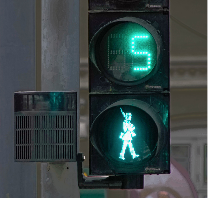 På byvandring med hele familien