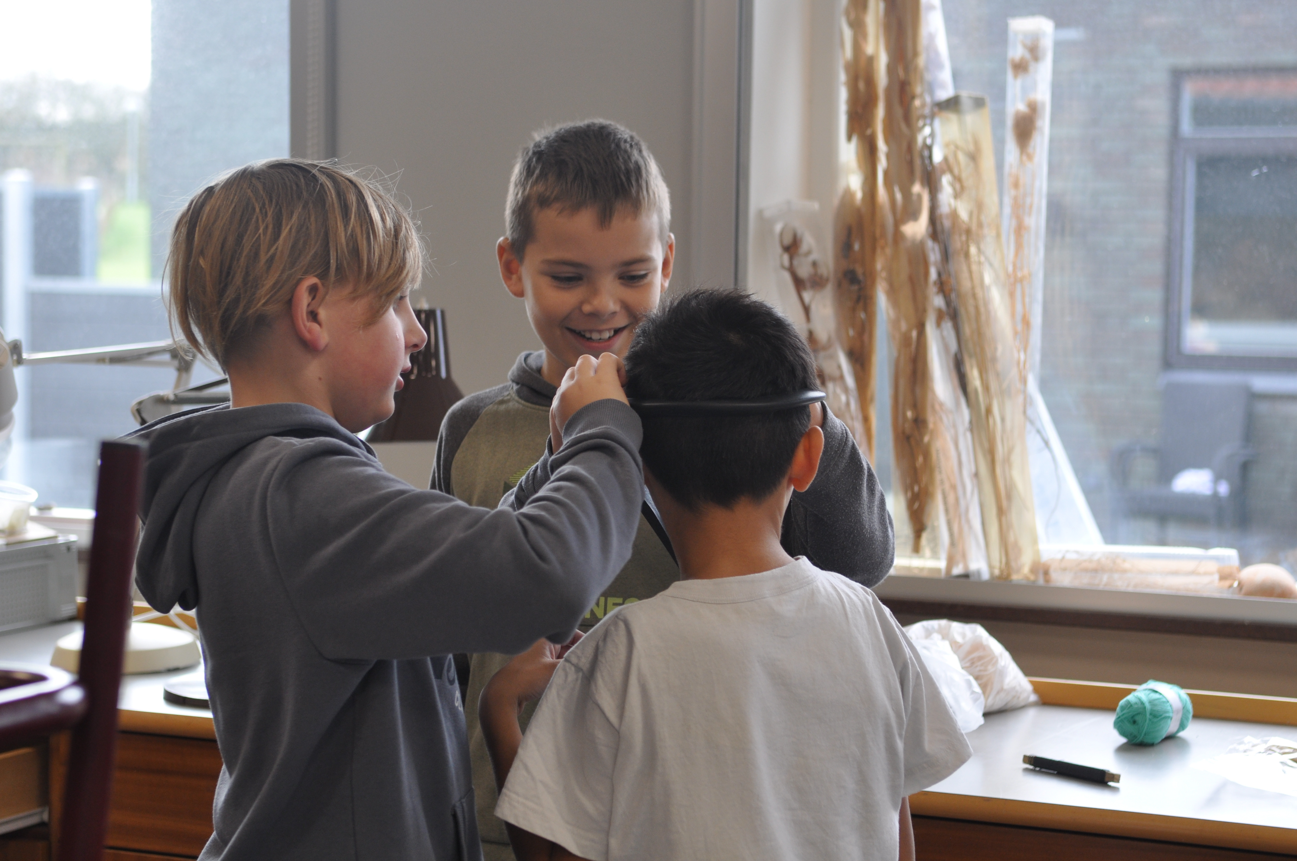 3.A på Bjerregrav Skole var opfindere for en dag