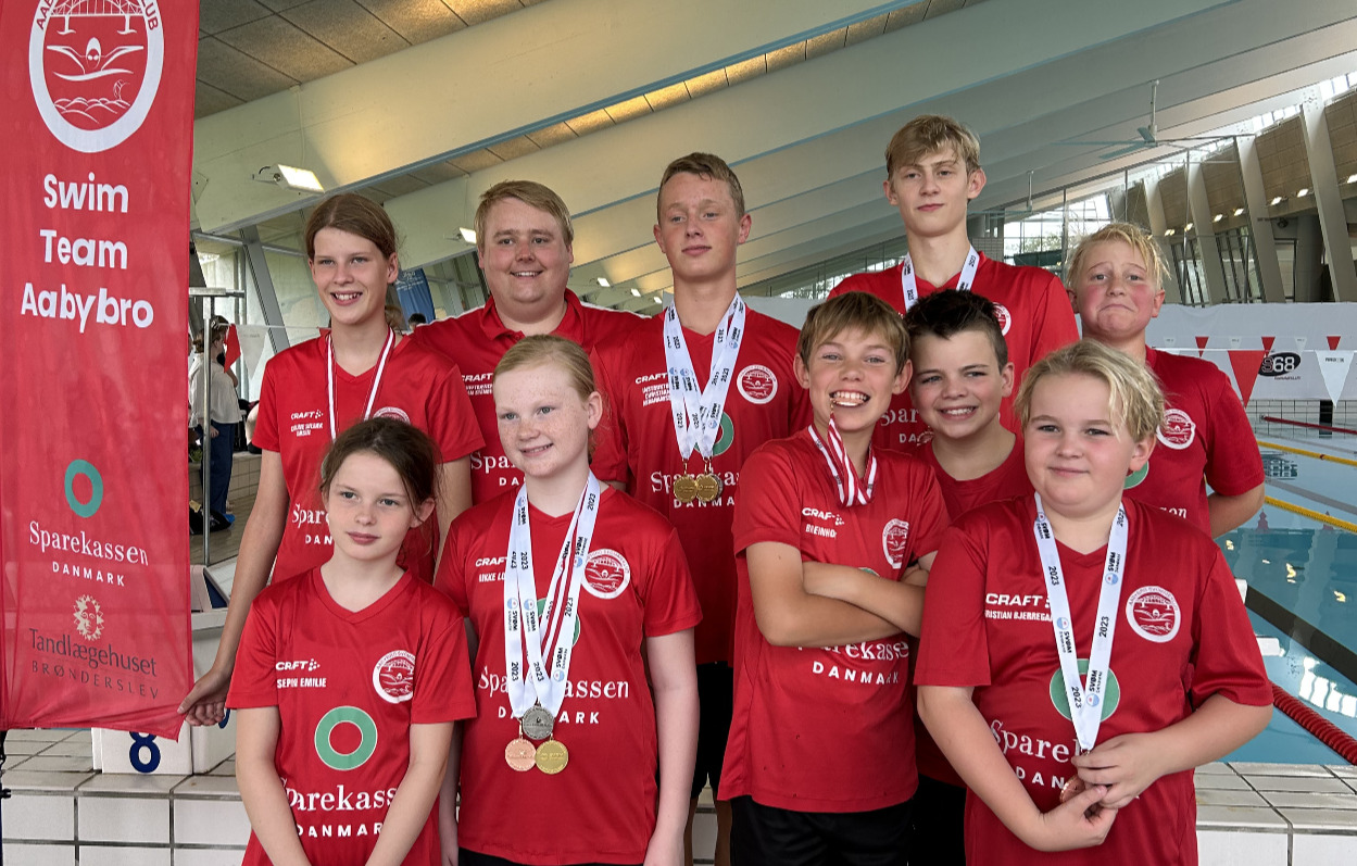 Aabybro Svømmeklub fik vist sig godt frem ved Nordjyske Cup