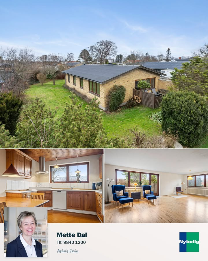 Nem og funktionel bolig tæt på naturen ved Sæby – Nybolig Sæby A/S